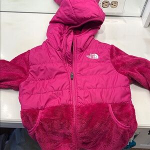 The North Face Fuchsia Hooded Jacket